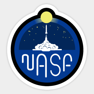 NASA ROCKET Sticker